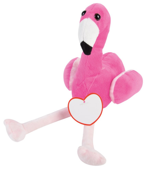 Boodschapper Ademen huid Pluche flamingo LUISA | ADLER Relatiegeschenken