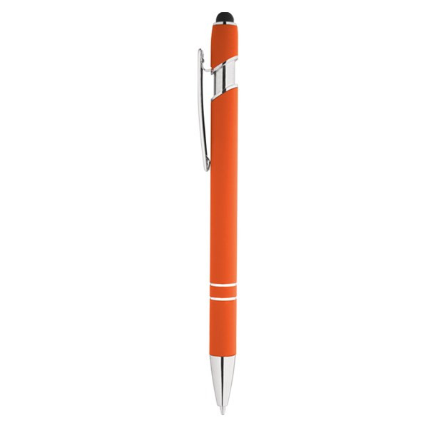 Arden Soft-Touch balpen met stylus