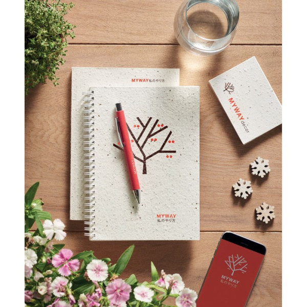 SEED BOOK - A5 notitieboekje zaadpapier