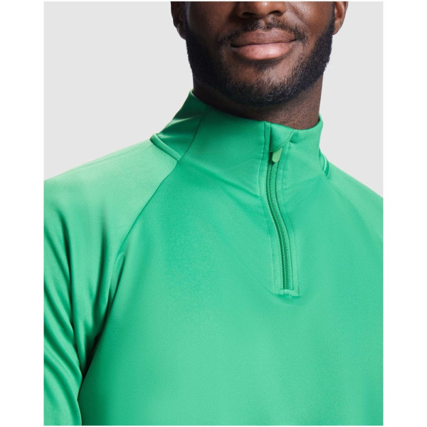 Epiro unisex sweatshirt met lange mouwen en kwartrits