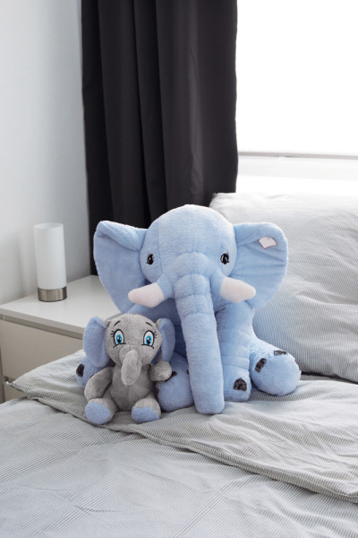 LOUNIS - Grote pluche olifant