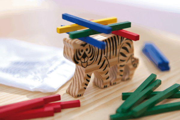 TRICKY TIGER - 25 delig behendigheidsspel