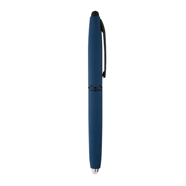 Fictief favoriete En team Keeper Soft-Touch metalen balpen met licht & stylus | ADLER Relatiegeschenken Fictief favoriete En team Keeper Soft-Touch metalen balpen met licht & stylus | ADLER Relatiegeschenken